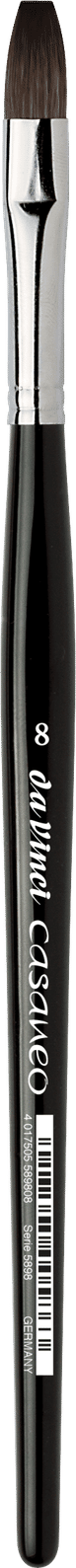 Casaneo 5898 Flat Brush SH Sz 8