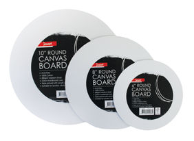 Round Canvas Boards