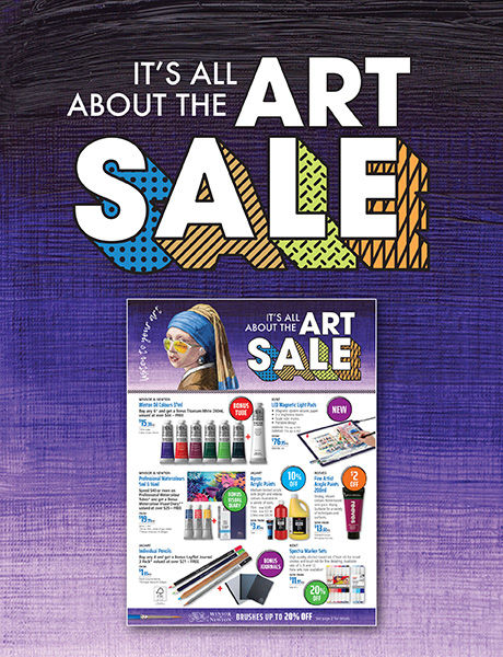 It's all about the ART SALE! | Current Promotion