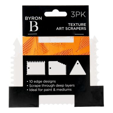 Byron Texture Art Scrapers