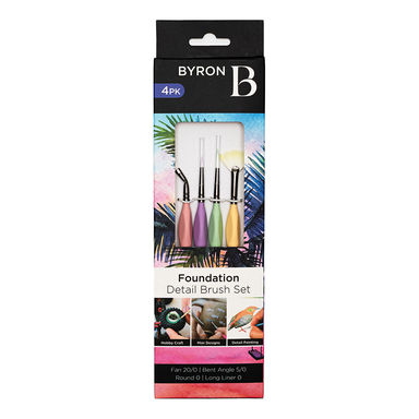 Byron Pastel Detail Brush Sets