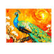 Peacock 300x400mm