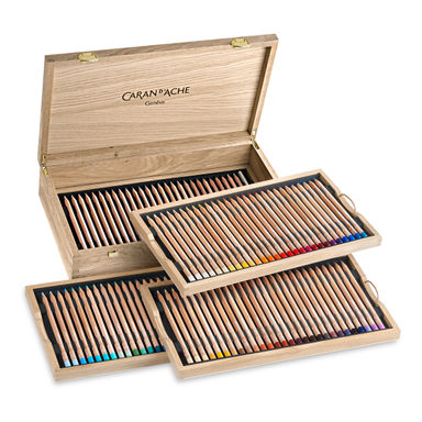 Caran d'Ache Luminance 6901™ Colour Pencil Wooden Box Set 100+12