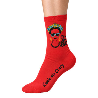 Da FEETci Sock Collection - Kahlo Me Crazy