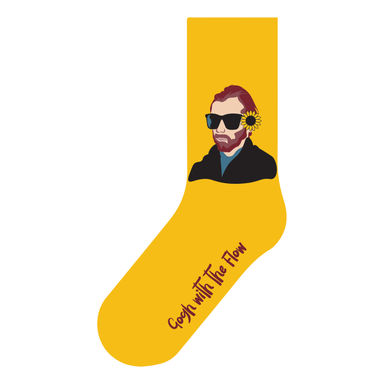 Da FEETci Sock Collection - Gogh with the Flow