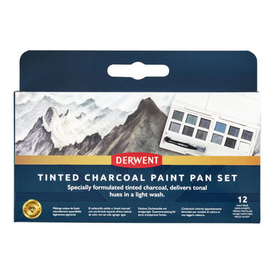 Derwent Tinted Charcoal Paint Pans