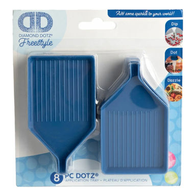 Diamond Dotz Blue Trays Bulk Pack