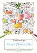 Picture Perfect Pets Watercolour 12 Shts