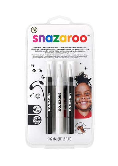 Snazaroo Face Paint Brush Pens