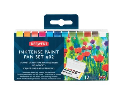 Derwent Inktense Paint Pans
