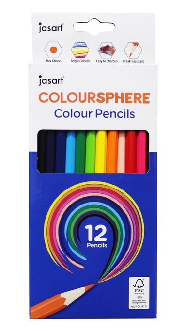 Jasart Colour Sphere Colour Pencils