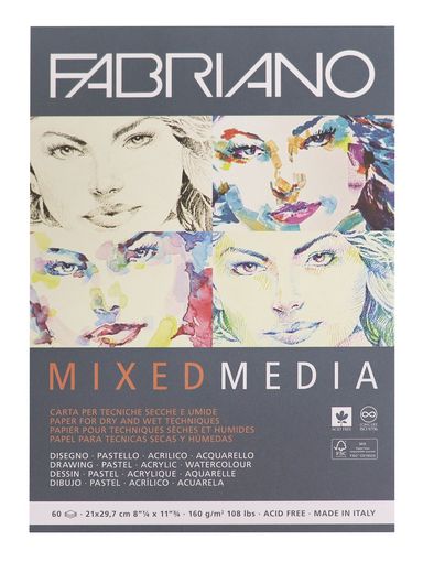 Fabriano Mixed Media Paper Pad