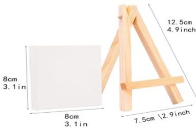 Jasart Mini Canvas & Easels