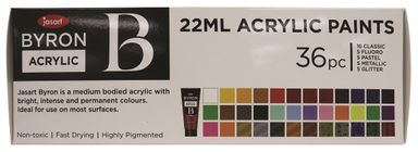 Jasart Byron Acrylic 22ml Paint Set