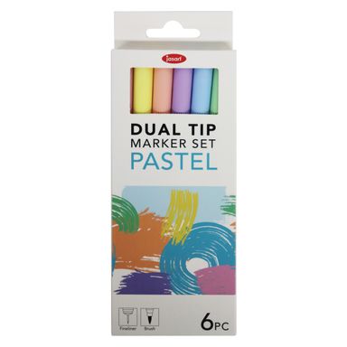 Jasart Dual Tip Marker Sets of 6