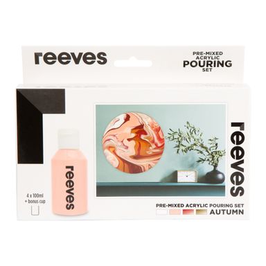 Reeves Pre-Mixed Acrylic Pour Paint Sets