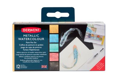 Derwent Metallic Paint Pans