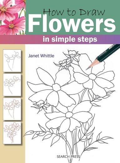 How To Draw Flowers In Simple Steps