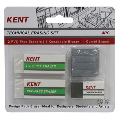 Kent Technical Eraser Pack