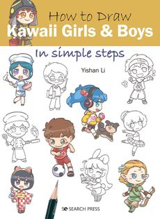 How To Draw: Kawaii Boys & Girls