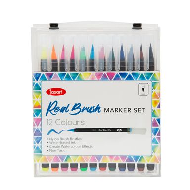 Jasart Real Brush Marker Sets