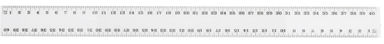 Celco Clear Plastic Ruler