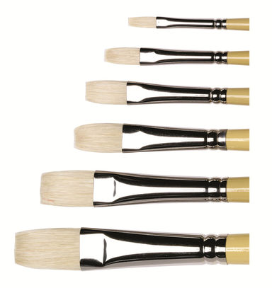 Winsor & Newton Artists' Hog Brushes Long Flat