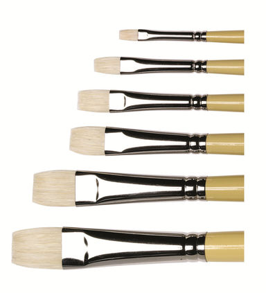 Winsor & Newton Artists' Hog Brushes Short Flat / Bright