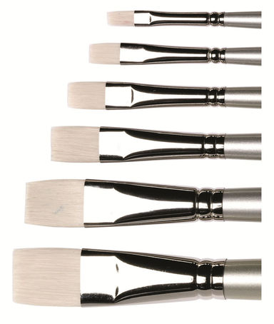 Winsor & Newton Artisan Brushes Long Handled Short Flat