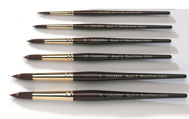 Winsor & Newton Galeria Brushes Short Handled Round