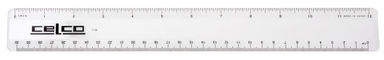 Celco Clear Plastic Rulers