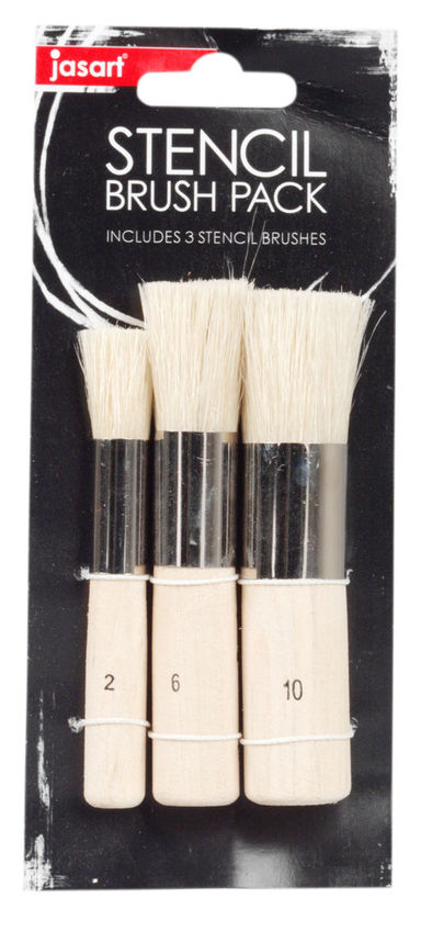 Jasart Stencil Brush Set