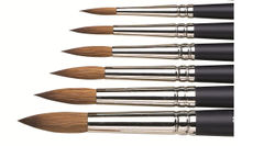 Winsor & Newton Professional Watercolour Sable Brushes Round