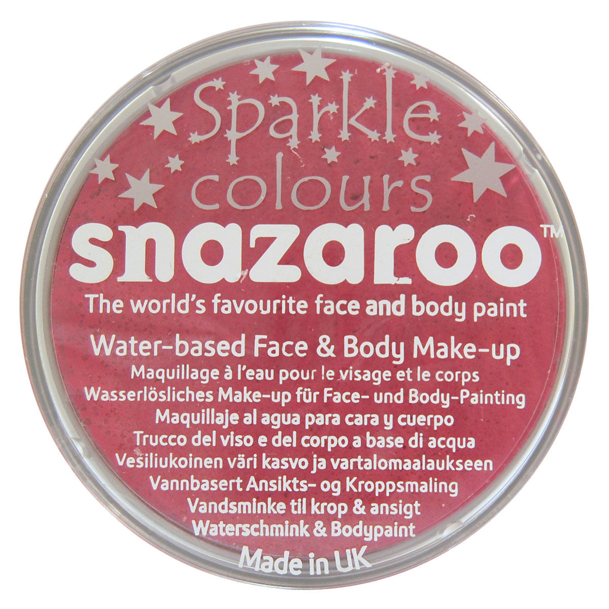 Snazaroo Sparkle Face Paint - Sparkle White, 18ml