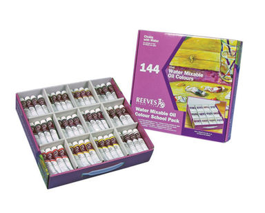 Reeves Water Mixable Oil Colour Sets