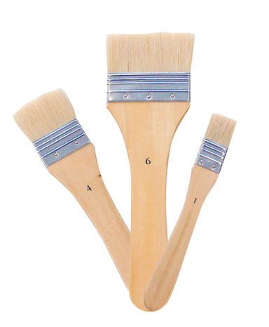 Jasart Hog Bristle Series 713 Flat Brushes