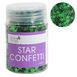 Star Confetti 60gm - Green