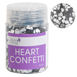 Heart Confetti 60gm - Silver
