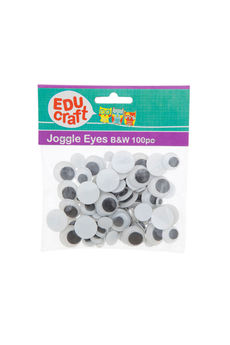 Educraft Joggle Eyes Black & White
