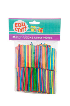 Educraft Match Sticks Colour