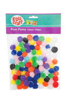 Educraft Small Pom Poms