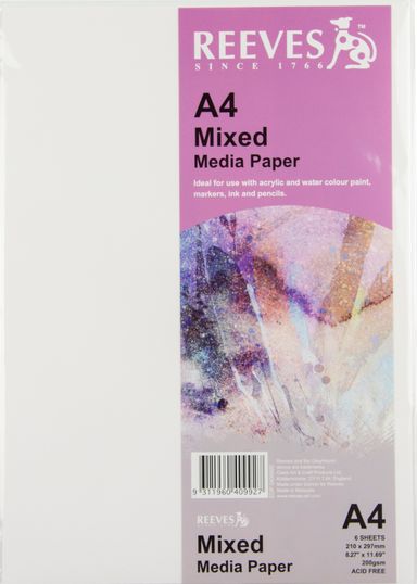 Reeves Mixed Media Paper Packs