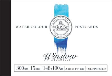 The Paper House Winslow Watercolour Postcards