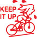 CE-16 11423 Bike Keep It Up Red