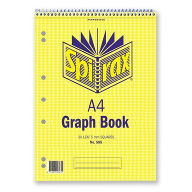 Spirax Graph Book