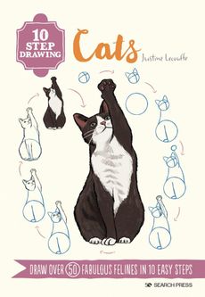 10 Step Drawing Books: Cats