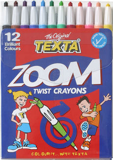 TEXTA Zoom Twist Crayons