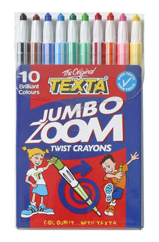 TEXTA Zoom Jumbo Twist Crayons