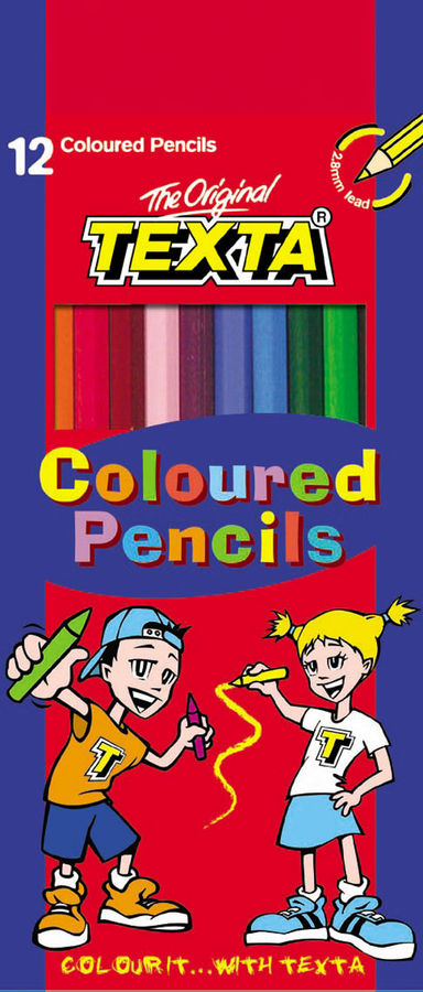 TEXTA Regular Coloured Pencils