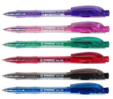 STABILO Liner 308 Retractable Ballpoint Pens
